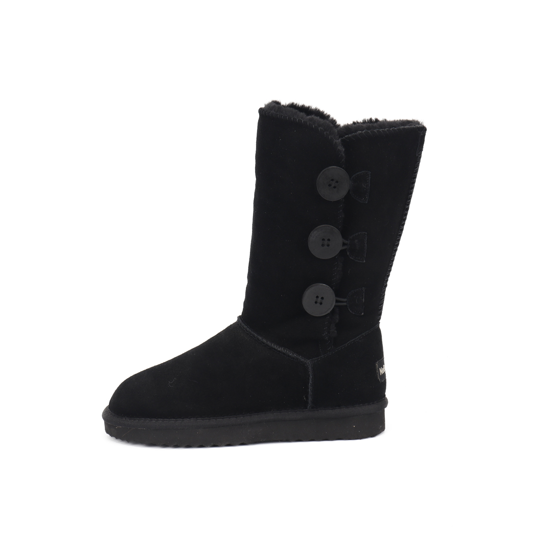 נעלי מגפי UGG גבוהות 3 כפתורים
