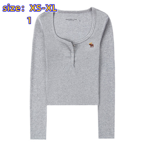 Hollister henley long sleeve top in white