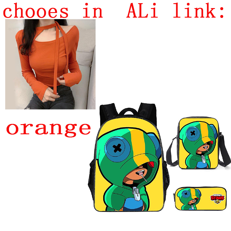 סט 3 חלקים תיקים וקלמר של בראול סטארס